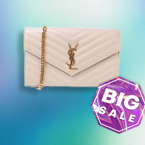 🛍🦄🇫🇷YSL Grain De Chain Crossbody designer bag - Picture 3 of 16